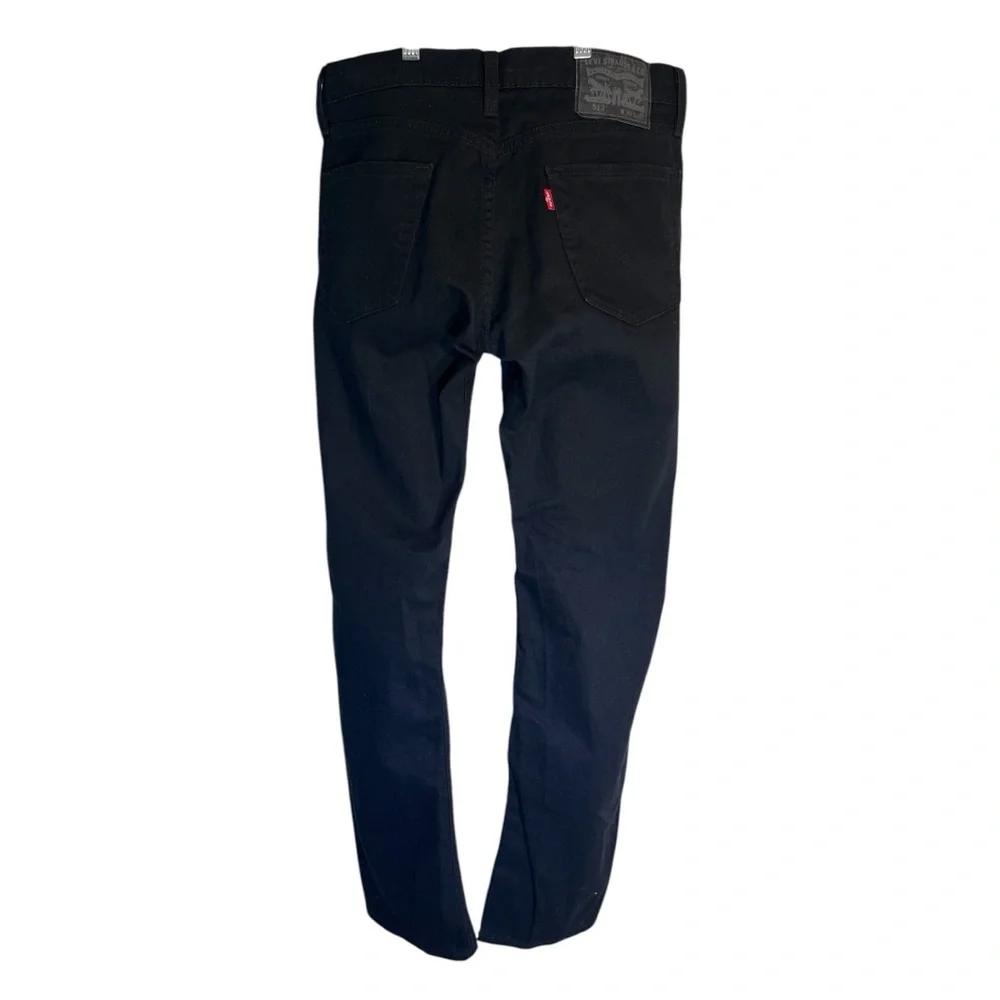 Levi's Black Slim Jeans Sleek and Versatile - Picture 3 of 5